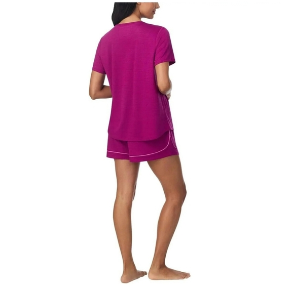 3pc CAROL HOCHMAN magenta PAJAMA SET sleepwear BRAND NEW size small SOFT & COMFY - Picture 4 of 7